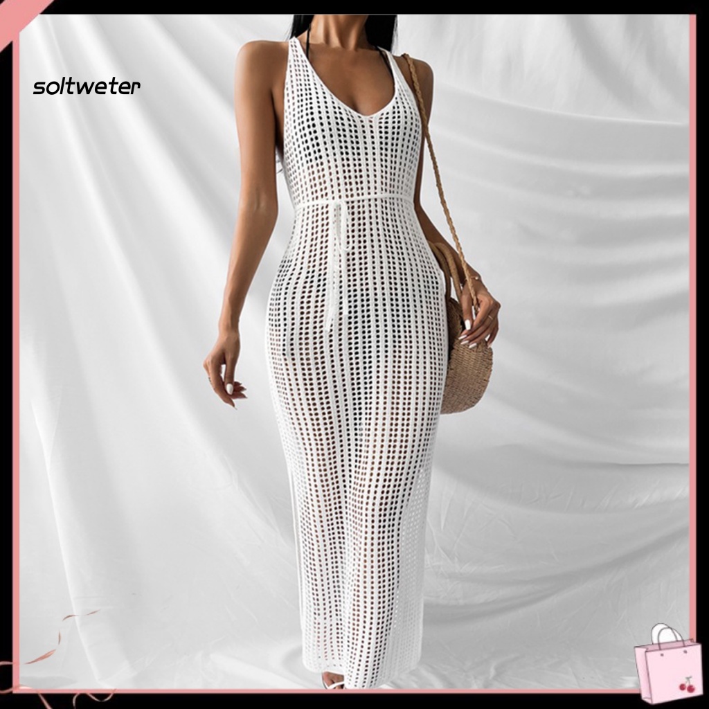 Đầm Che Phủ Khoét Lỗ Thời Trang Sành Điệu