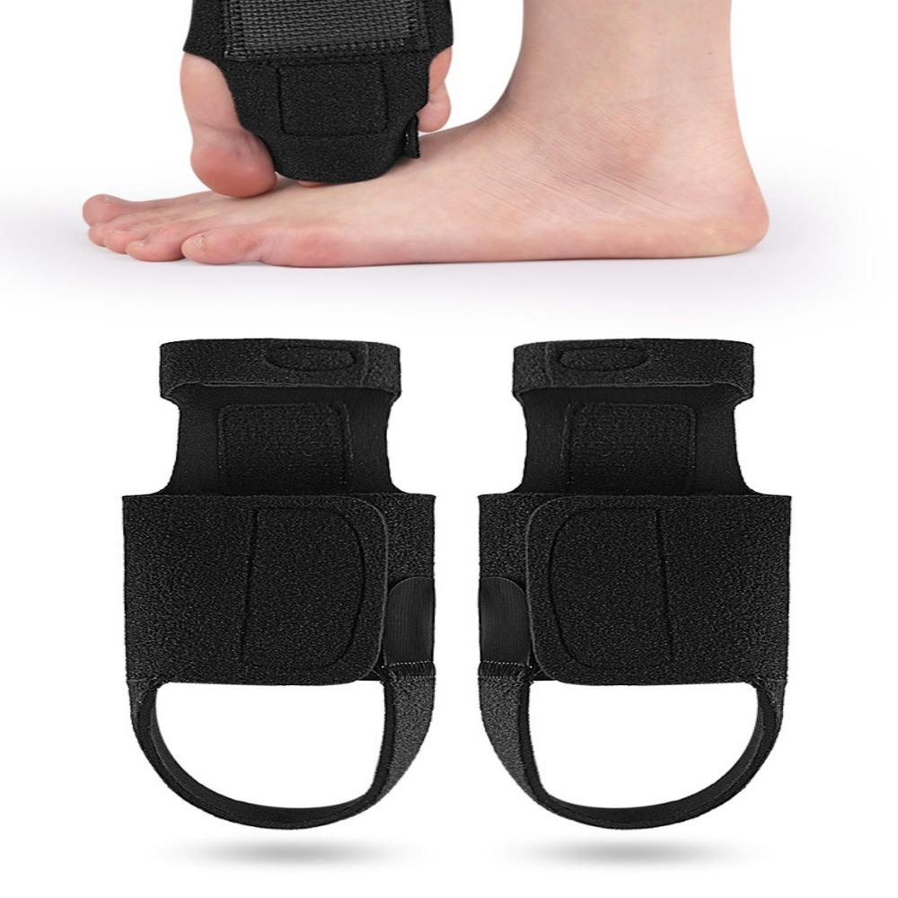 Shoogix Đai Kẹp Cố Định Ngón Chân Mềm Mại Màu Đen Đa Năng Thoải Mái Hỗ Trợ Cố Định Cho Nam Và Nữ