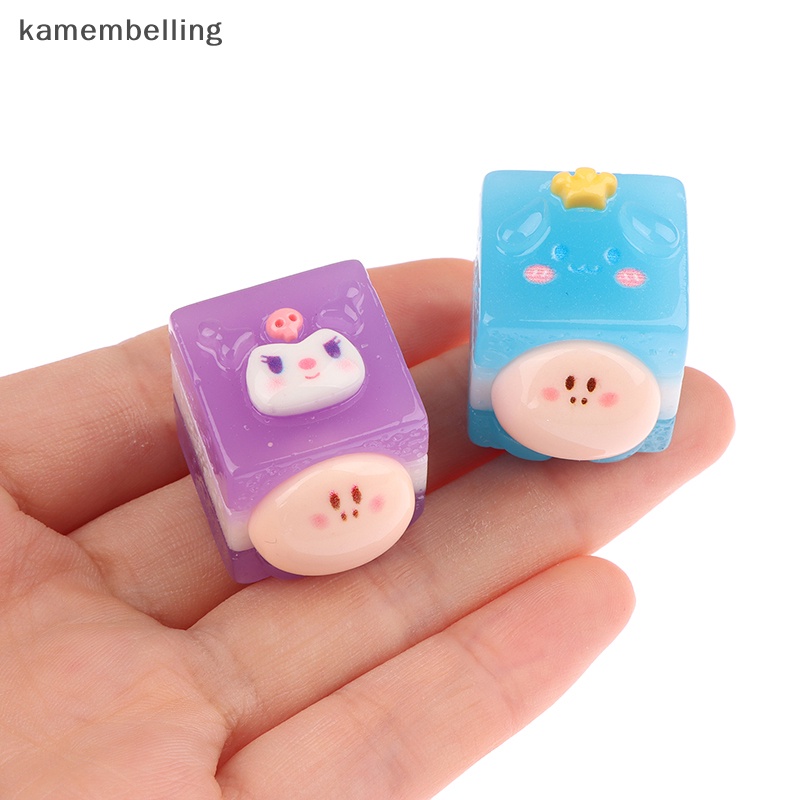 Kamembelling Phụ Kiện Móc Khóa Hình Nhân Vật Sanrio Kuromi Cinnamoroll Pochacco Bằng Resin Dễ Thương