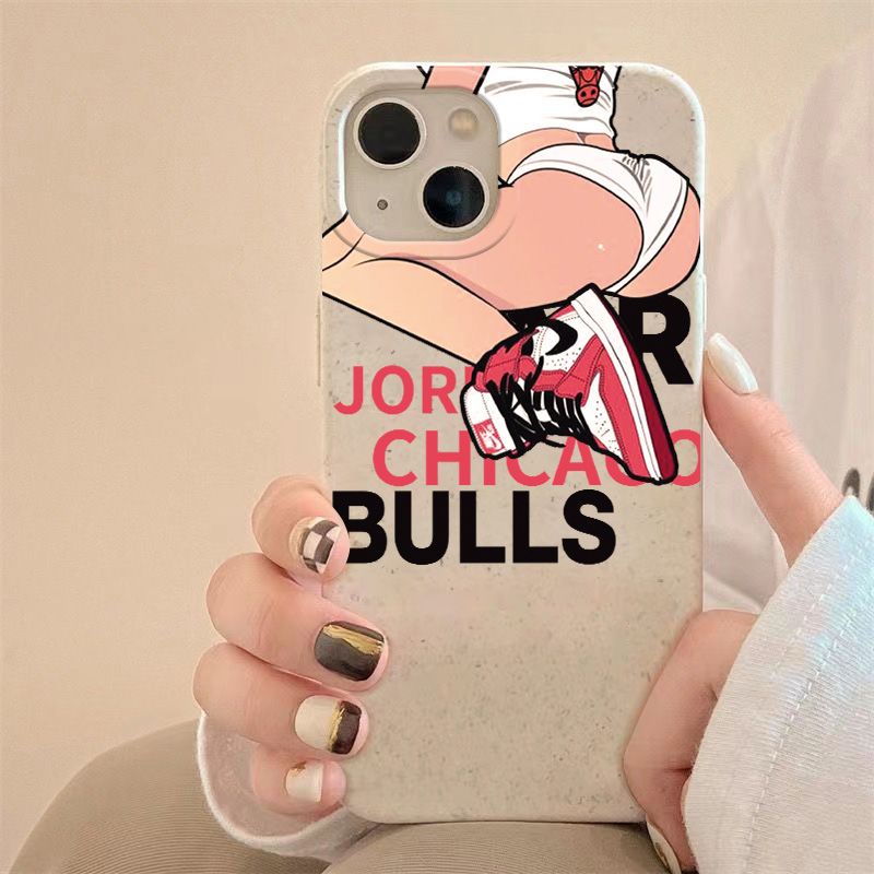 Ốp Điện Thoại Mềm Chống Sốc Hình Cô Gái Quyến Rũ Cho iPhone 13 max 14pro8iPhone12 117plus QV1R