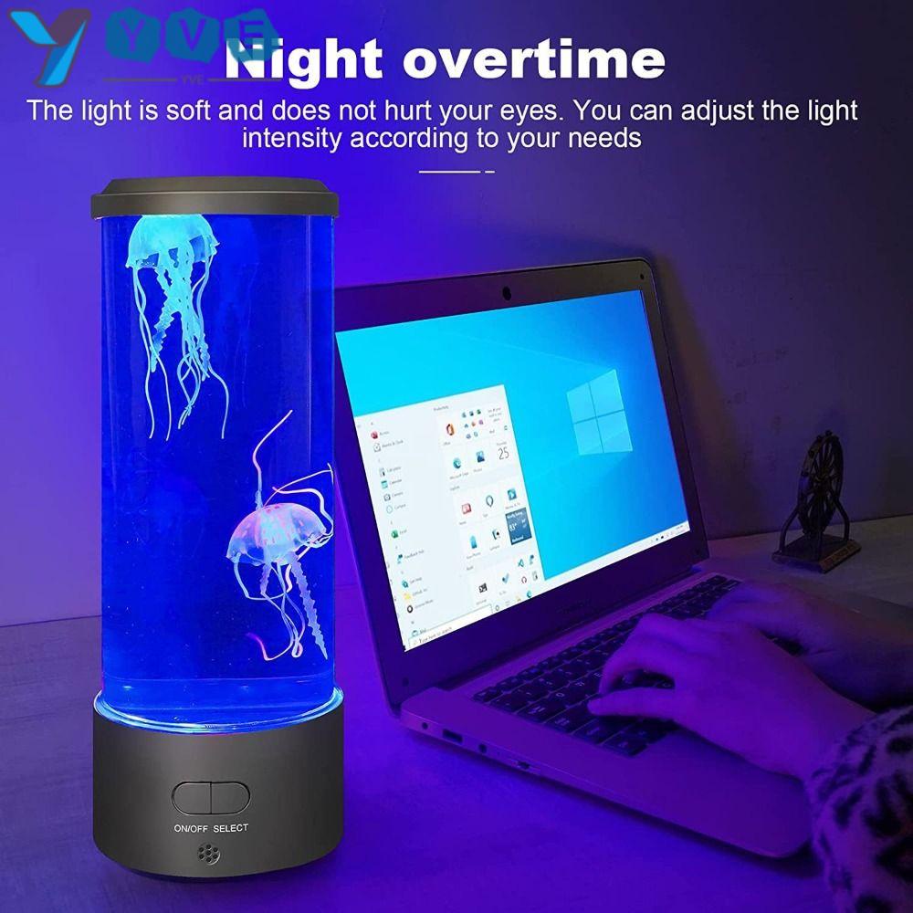 YVE Đèn Bể Cá USB Thay Đổi Theo Tâm Trạng Cho Bé