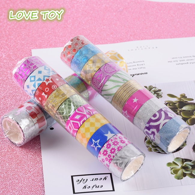 Set 60 Cuộn Băng Dính Trang Trí Giáng Sinh Dễ Thương