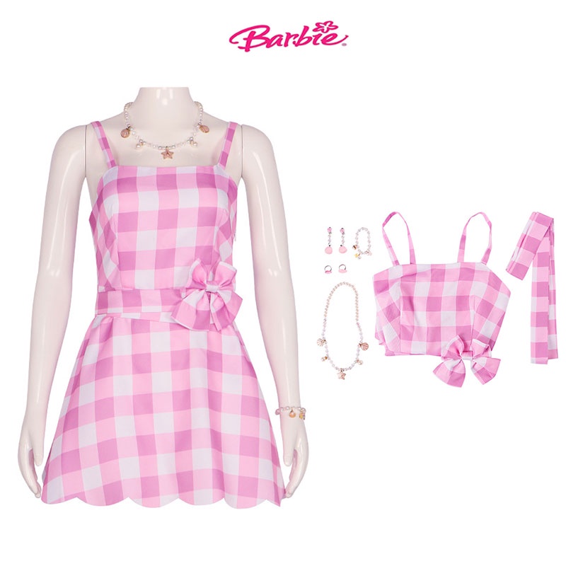 Bộ Đồ Bơi Hóa Trang Búp Bê Ken Ryan Gosling Màu Hồng Dễ Thương