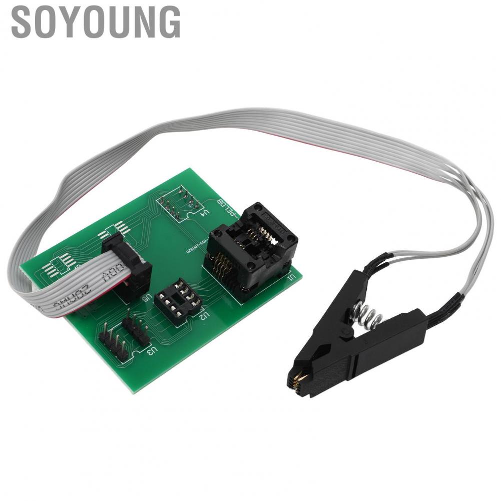 Soyoung for Eeprom Board  Programmer Adapter with SOIC8 SOP8 8pin Testing  XPROG V6.12/UPA/CG PRO 9S12/iProg