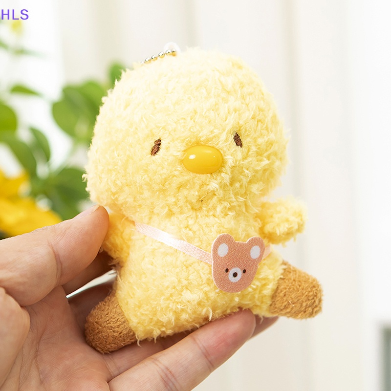 Móc Khóa Hình Chim Cánh Cụt Nhồi Bông Mềm Mại Đáng Yêu