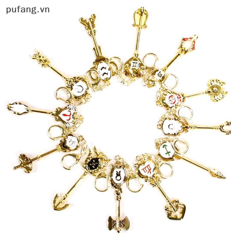 Móc Chìa Khóa In Hình Nhân Vật Hoạt Hình Fairy Tail