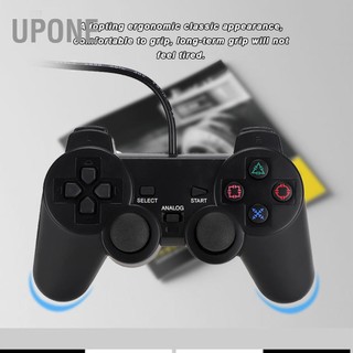 [Trong Kho] Tay Cầm Chơi Game Có Dây Độ Nhạy Cao Động Cơ Kép Cho Bộ Điều Khiển Máy PS2 UPONE