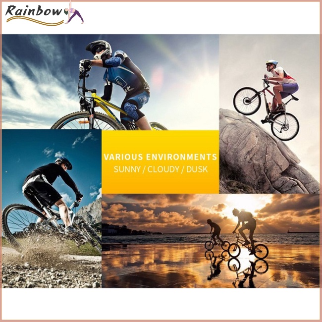 Kính Mát 3 Tròng Chống Tia UV Chống Gió Bảo Vệ Khi Đạp Xe / Leo Núi