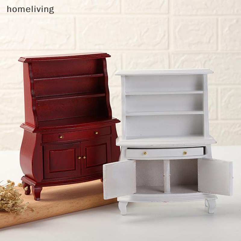 Tủ Nội Thất Xinh Xắn Cho Nhà Búp Bê Tỉ Lệ 1: 12