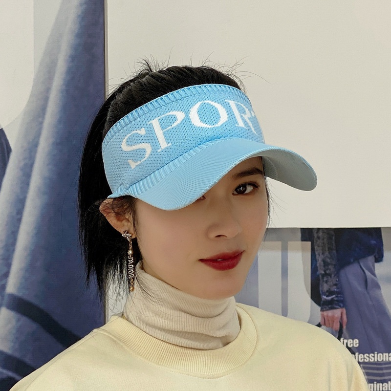 Mũ lưỡi chai nữ mũ nửa đầu thể thao Sport