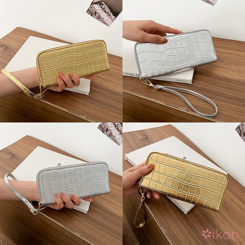 Ví Dài Cầm Tay Nhiều Ngăn Đựng Thẻ / Điện Thoại Di Động Cho Nữ