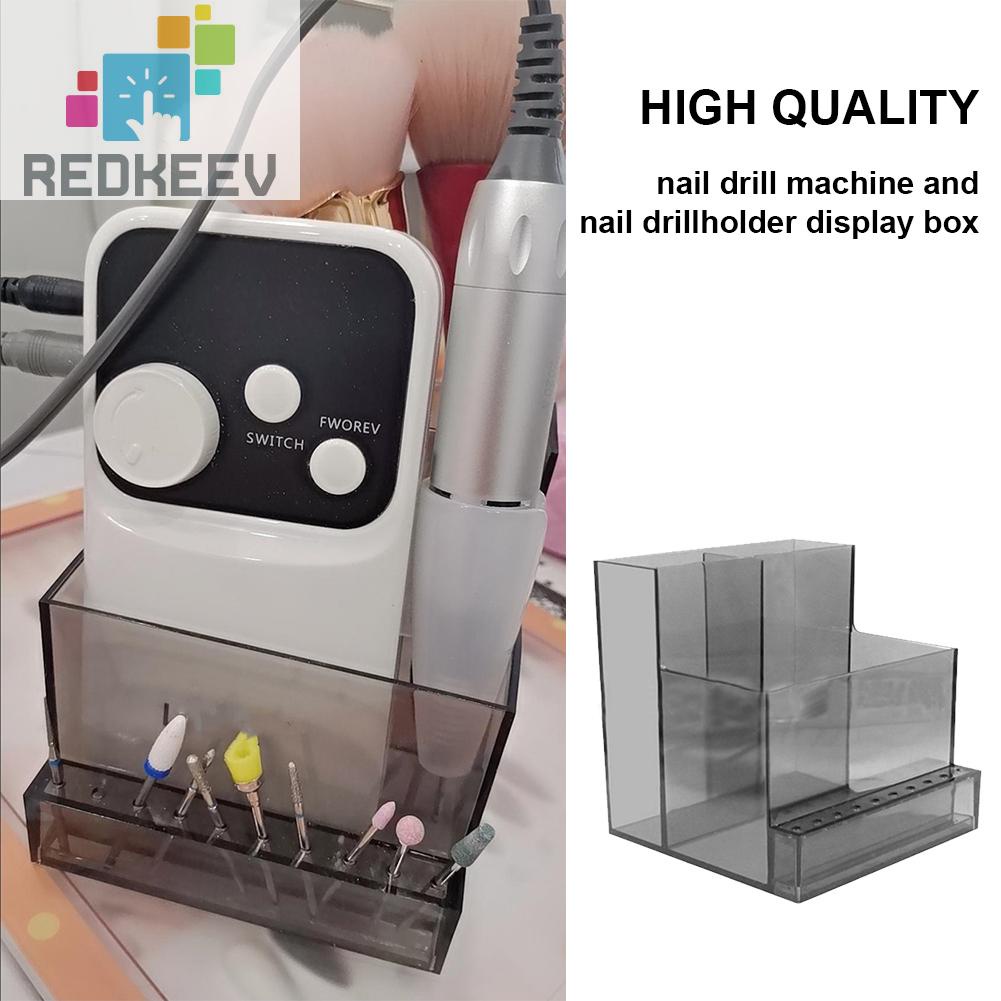 Giá Đỡ Đầu Mài Móng Tay 10 Lỗ 3 Hàng