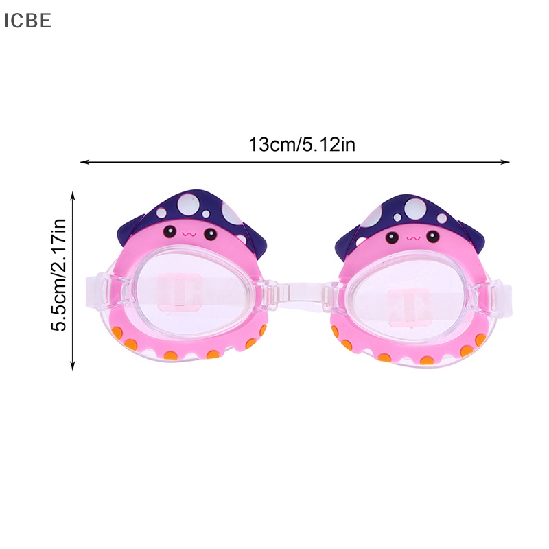 Kính Bơi Silicone Chống Sương Mù Cho Trẻ Em