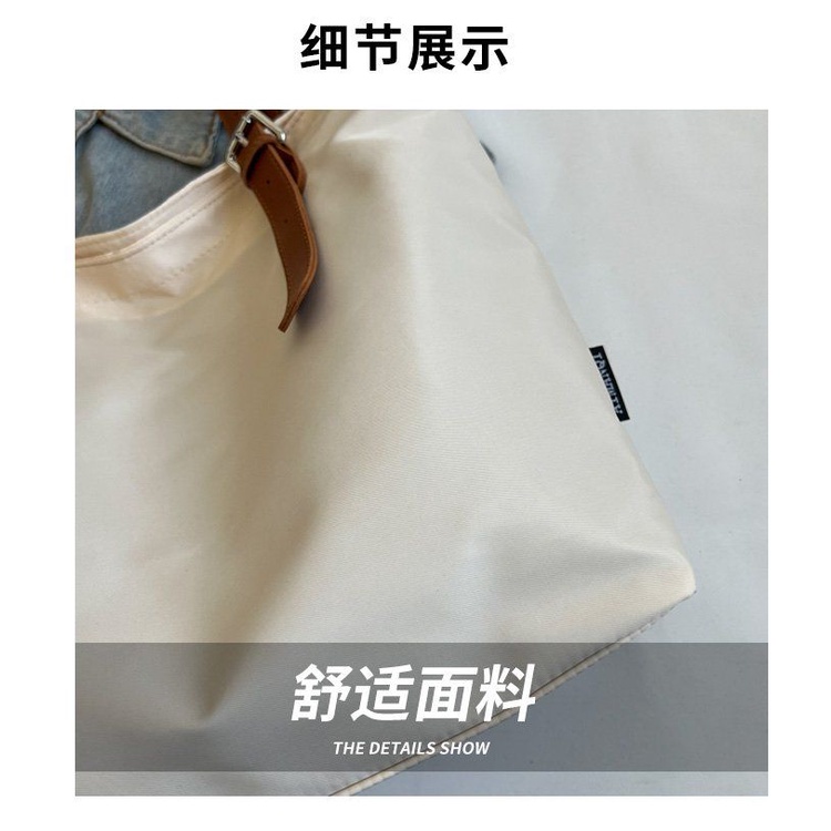 Túi Xách Vải Canvas Cỡ Lớn 33X33CM Phong Cách Nhật Bản Cho Nữ