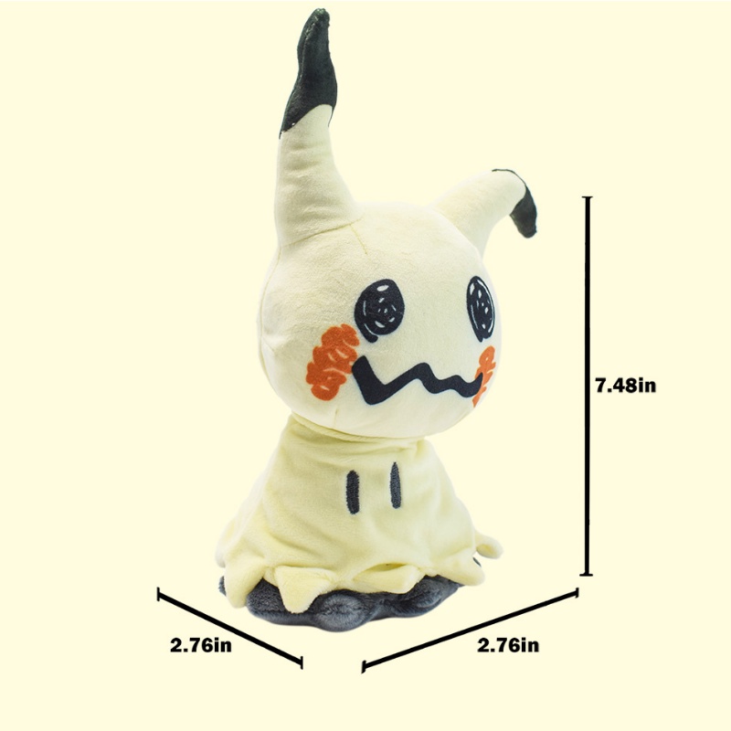Búp Bê Đồ Chơi Pokemon Mimikyu Mềm 20cm Làm Quà Giáng Sinh Cho Trẻ Em