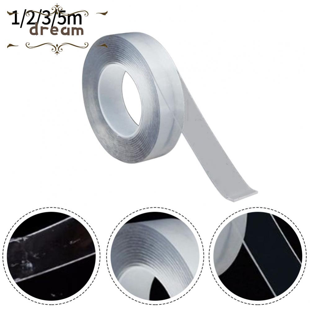 【DREAMLIFE】Adhesive Tape Acrylic 20mm Wide Nano PU Gel Repeat Washed High Quality