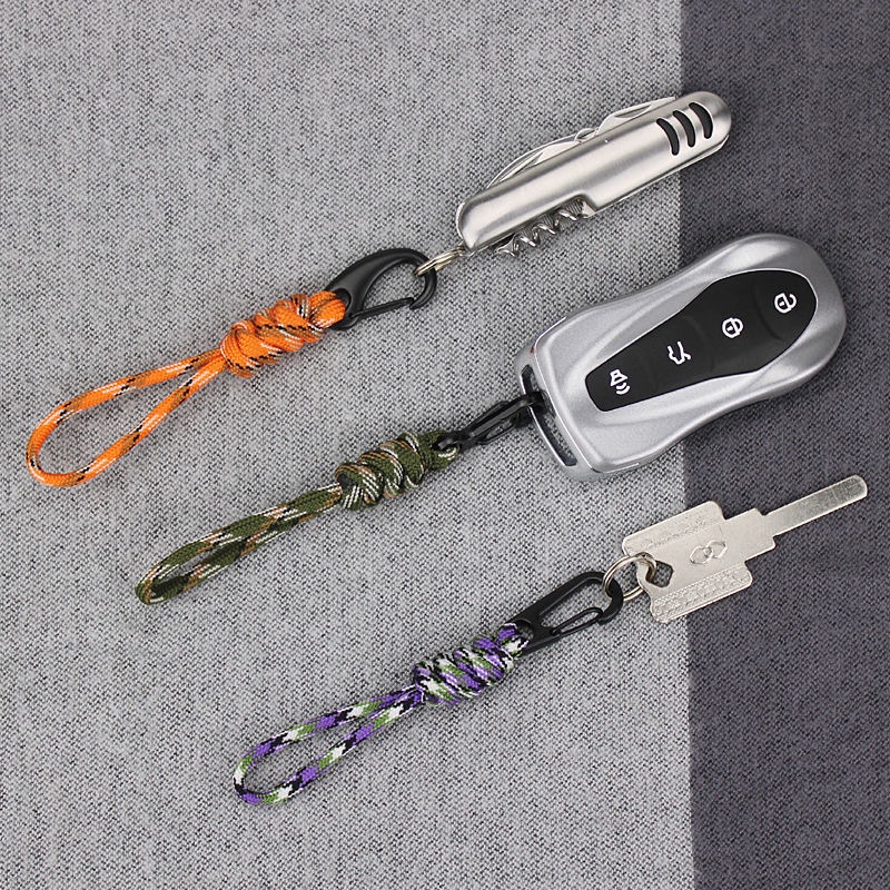 Dây Đeo Cổ Tay / Móc Chìa Khóa Xe Hơi / Ba Lô Bện Dây Sáng Tạo Chống Thất Lạc Cho Nam Và Nữ
