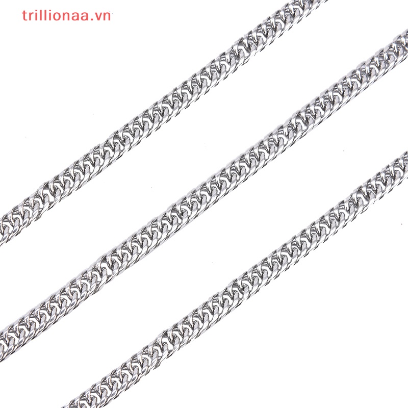 Móc Khóa Dạng Dây Xích Dài Phong Cách Punk Hiphop