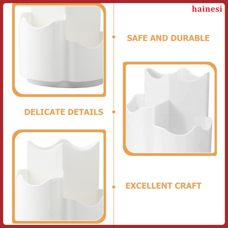 Set 2 Giá Đỡ Cọ Trang Điểm Bằng Nhựa Tiện Lợi