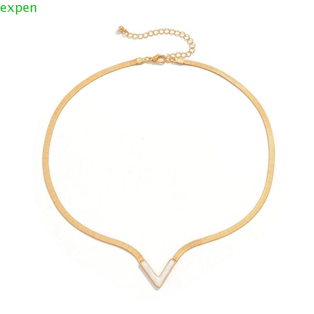 Vòng Cổ Choker Hình Chữ V Độc Đáo Dành Cho Nữ
