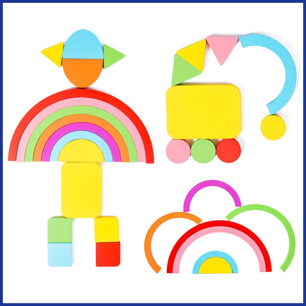 Đồ Chơi Xếp Hình Giáo Dục Kỹ Năng Phát Triển Trí Tuệ Montessori Hình Dạng Cái Nĩa Montessori