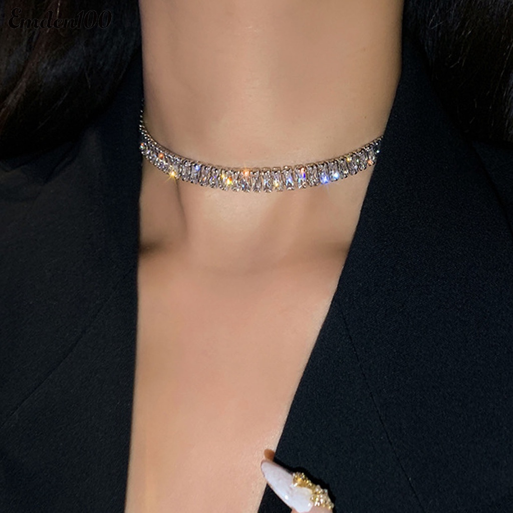 Vòng Cổ Choker Đính Đá Thời Trang Nữ Tính