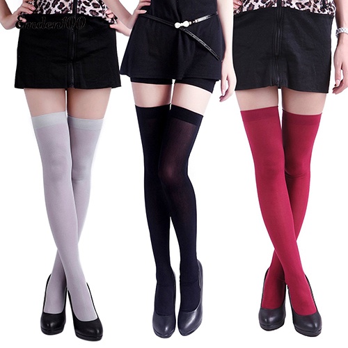 Vớ Nữ Cao Trên Gối Màu Sắc Thời Trang Gợi Cảm