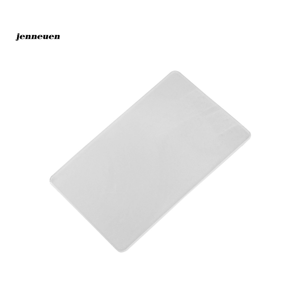 Dụng Cụ Đóng Dấu Trang Trí Móng Tay Bằng Silicon Trong Suốt Đầu Đơn Tiện Dụng