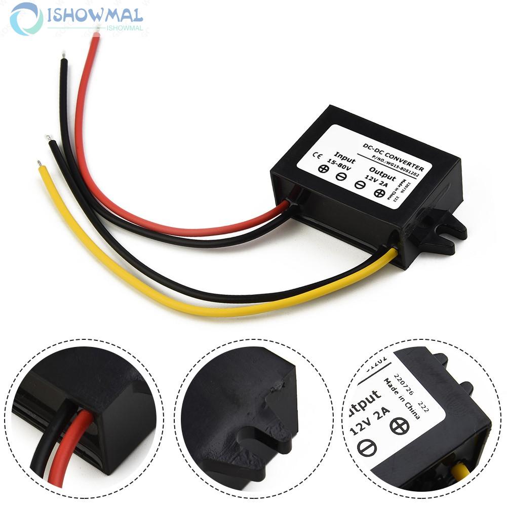 Mô Đun Hạ Áp 15V-72V 18V 24V 36V 48V 60V Sang 12V 2A 60W DC-DC Chuyên Dụng