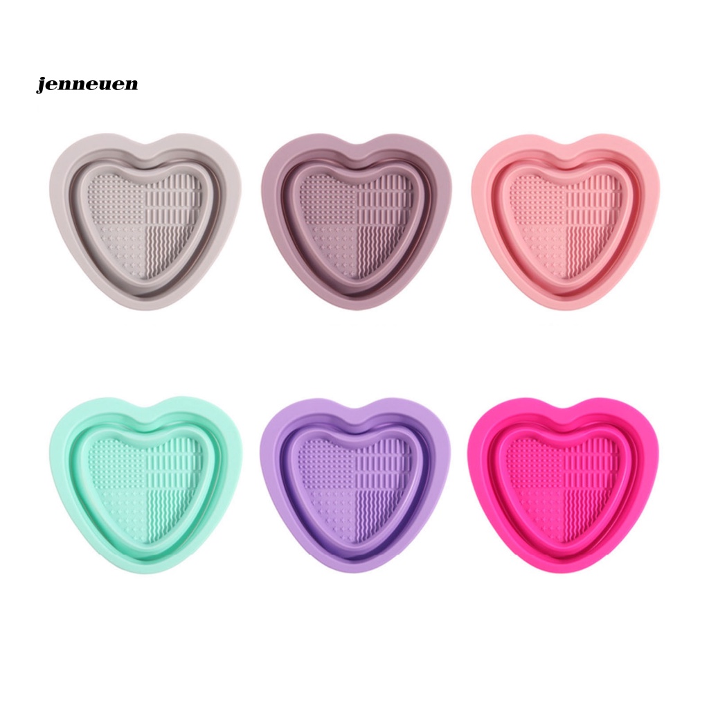 Miếng Rửa Mặt Đa Năng Hình Trái Tim Dành Cho Nữ