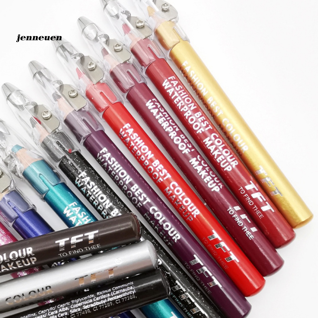 Bút Kẻ Mắt Nước Khô Nhanh Chống Nước Lâu Trôi Kèm Đồ Chuốt Cho Nữ