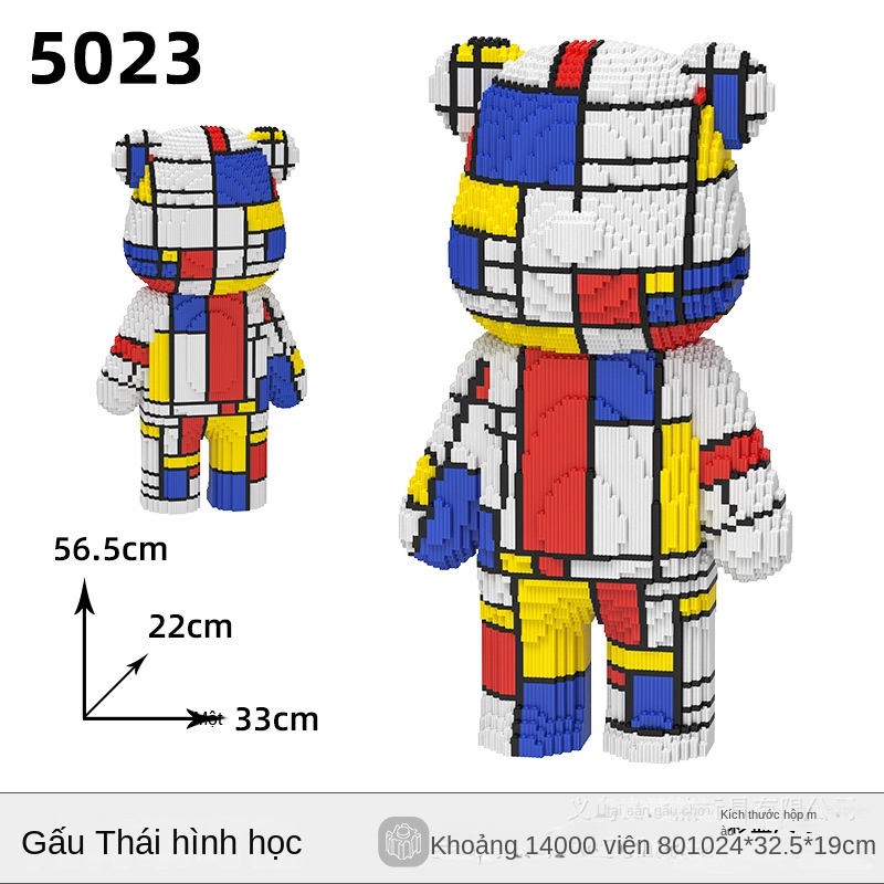Bộ Đồ Chơi Xếp Hình Kiểu Hoạt Hình Vui Nhộn Cho Bé