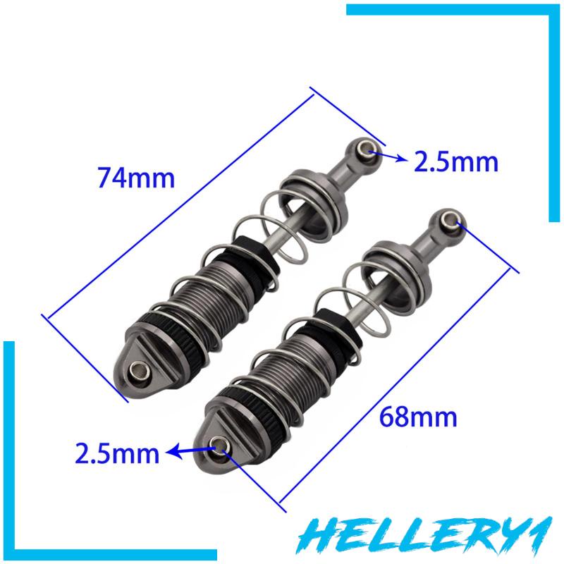 4 Phuộc Giảm Xóc Trước Và Sau Bằng Kim Loại Cho Xe Hơi Điều Khiển Từ Xa 1 / 12