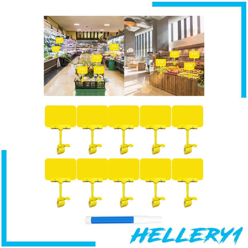 Set 10 Giá Đỡ Bảng Tên Khổ A6 Kèm Kẹp Có Thể Điều Chỉnh Siêu Bền Tiện Dụng