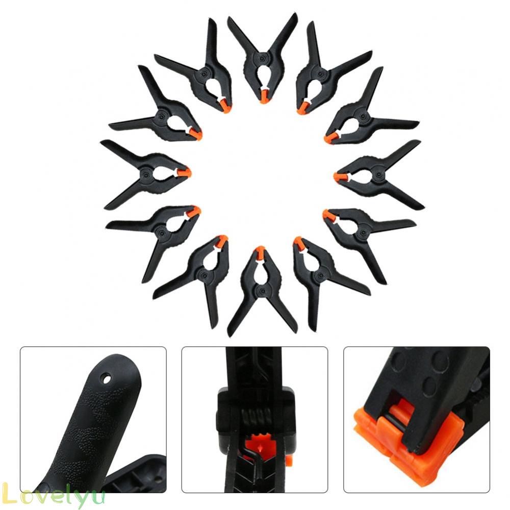 ⭐24H SHIPING ⭐Clamps Black DIY Durable Fixed Clips Home Mixed Color Nylon Clamp Plastic