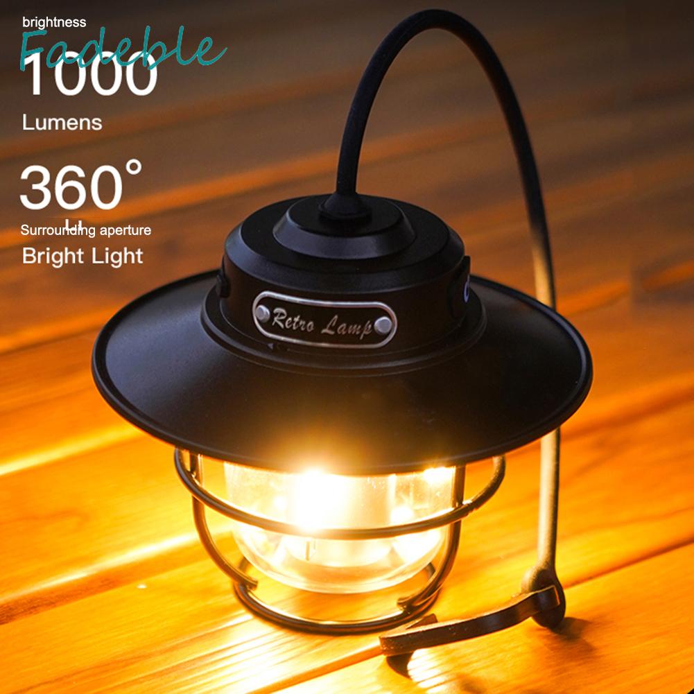 Đèn Cắm Trại Chống Thấm Nước IPX4 1200mAh 200LM