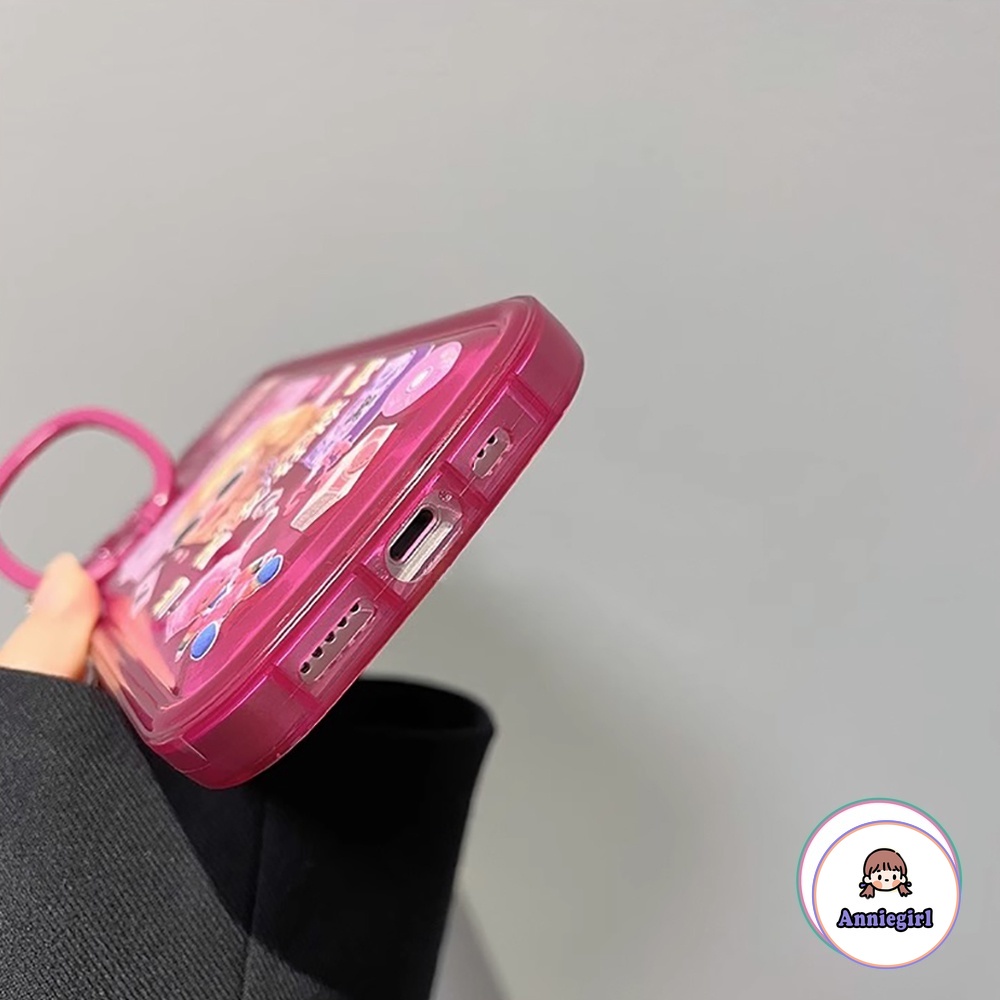 Ốp Điện Thoại Đệm Khí Chống Rơi Hình Hoa Hồng / Cô Gái Mỹ Cho iPhone 14 Pro Max 13 12 11 Pro Max 14plus