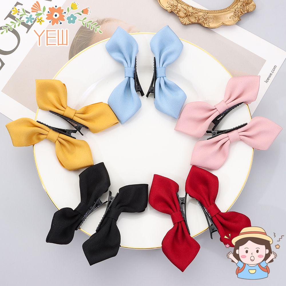 1 Cặp Kẹp Tóc Nơ Ruy Băng Cổ Điển Cho Ngày Valentine