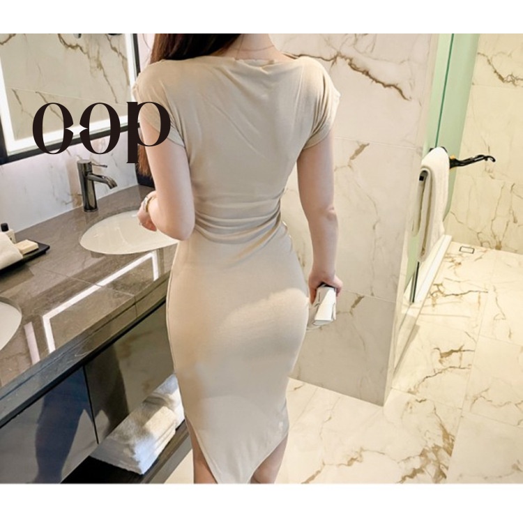 Đầm Dự Tiệc Dáng Ôm Eo Vừa Vặn Phong Cách Hàn Quốc Mới HZFWC7038