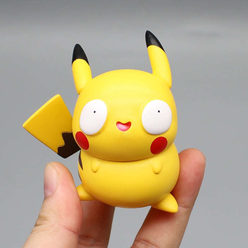 Mô Hình Nhân Vật Pikachu Dễ Thương 8cm
