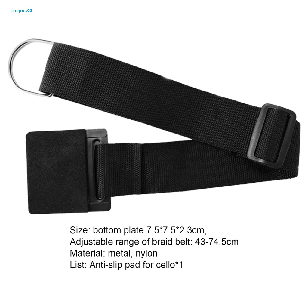 Thảm Lót Đàn Cello Kết Cấu Dày Dặn Chống Trượt Kèm Vòng Đệm Chữ O Tiện Dụng