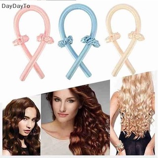Lô Uốn Tóc Bằng Ruy Băng Lụa Không Nhiệt