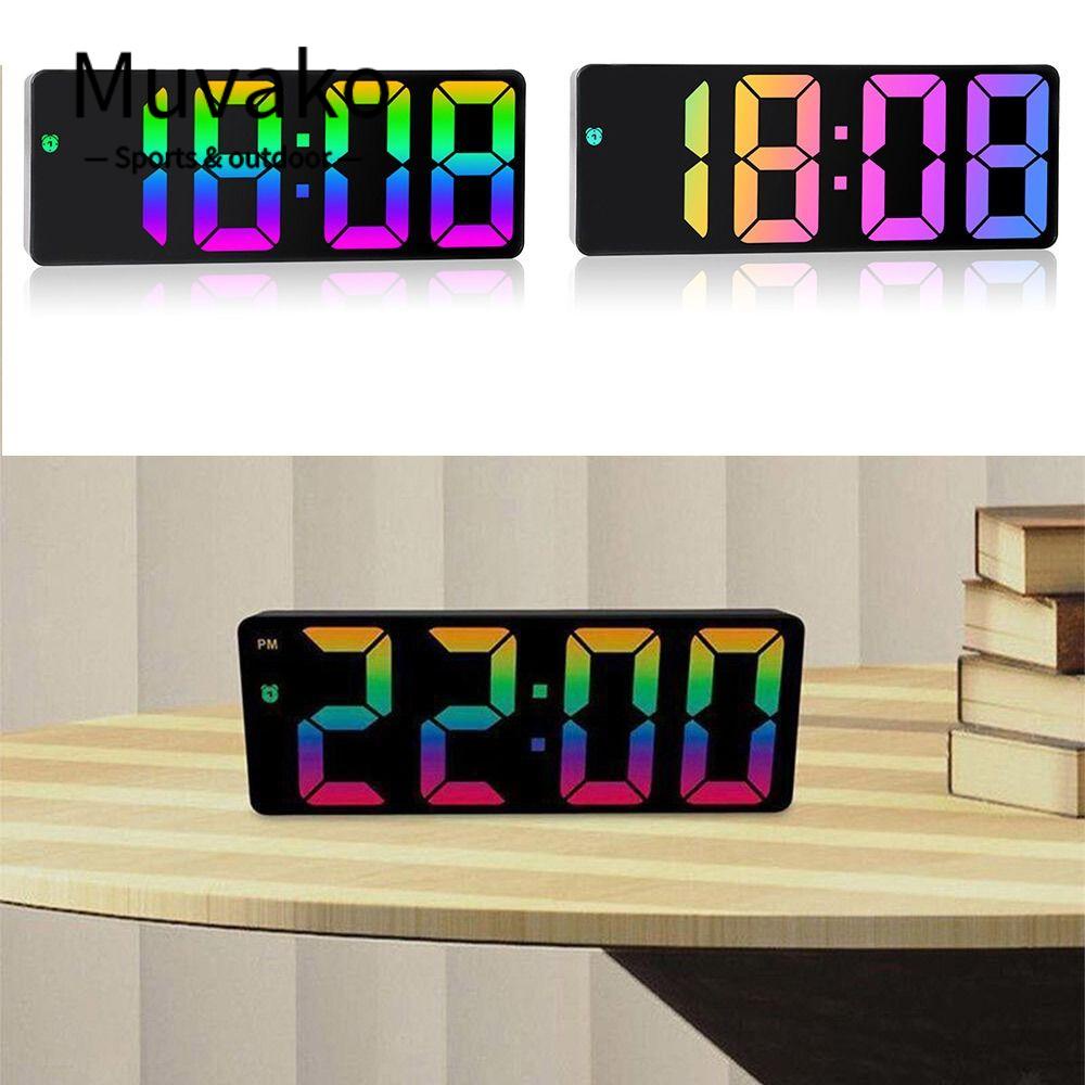 Đồng Hồ Báo Thức Kỹ Thuật Số Để Bàn Có Đèn LED Hiển Thị Thời Gian