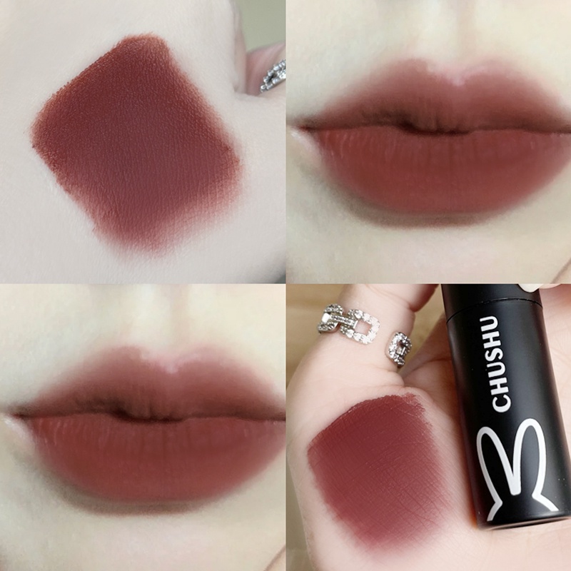 Nhân Vật ABPOPA Chushu Chushu Trong ABPOPA® Son Môi Màu Lì Lâu Trôi Chống Thấm Nước Hình Thỏ Xinh Xắn