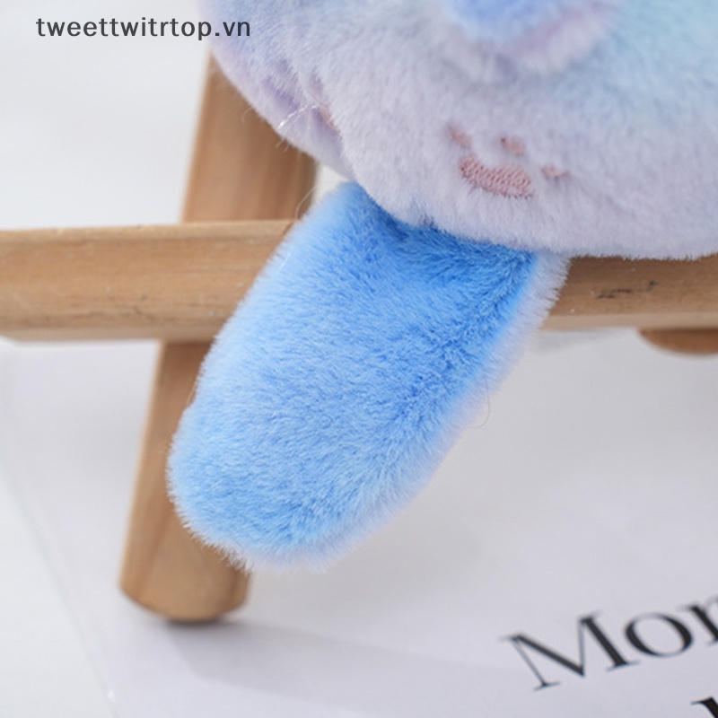 Móc Khóa Hình Mèo Nhồi Bông Nhiều Màu Sắc Dễ Thương