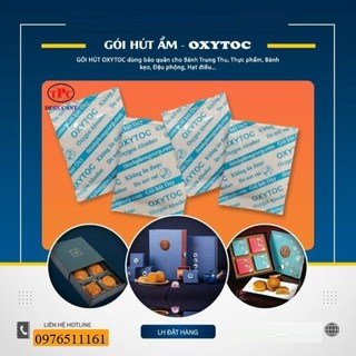 Gói hút ẩm,hút oxy cho bánh trung thu,thực phẩm,bánh kẹo,giày dép oxytoc 30cc