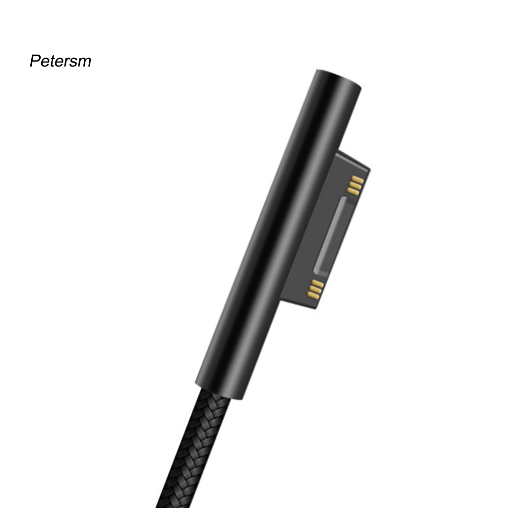 Dây Cáp Sạc Nhanh Từ Tính PP 65W 15V 4A Cho Laptop Microsoft Surface Pro 3 / 4 / 5 / 6 / Go / Book 1 / Book 2