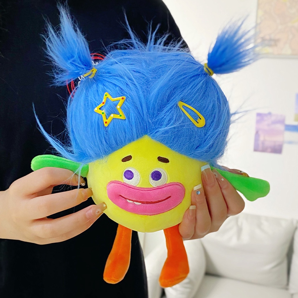 Móc Khóa Búp Bê Nhồi Bông Nhiều Màu Dễ Thương
