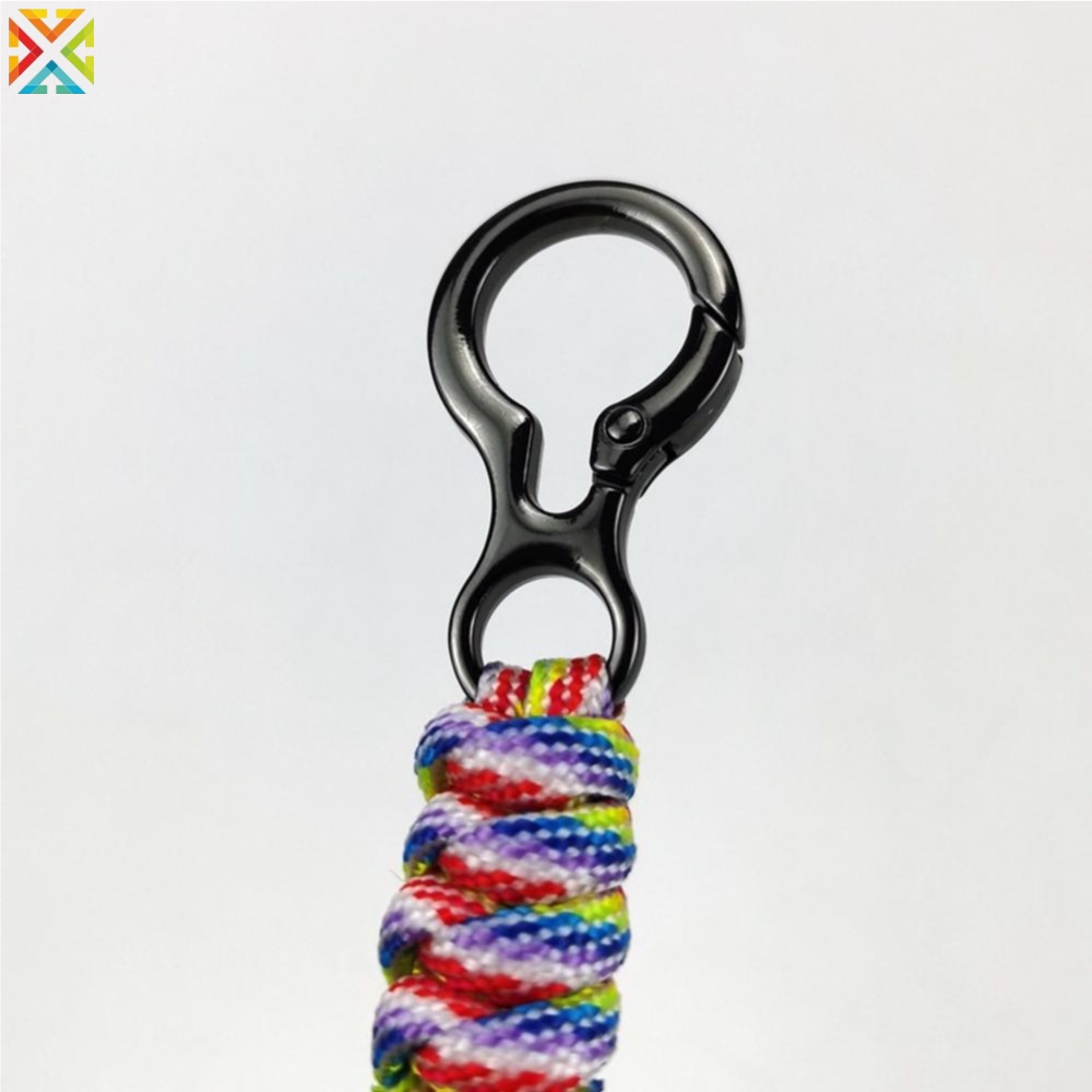 Móc Chìa Khóa Xe Hơi Bện Dây Sáng Tạo Chống Thất Lạc Cho Nam Nữ