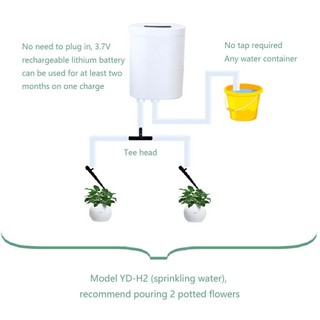 Automatic Watering System Indoor Plant Self Drip Irrigation Kit With Timer & Usb Power Garden Irrigation System For Potted Plants flowerdance